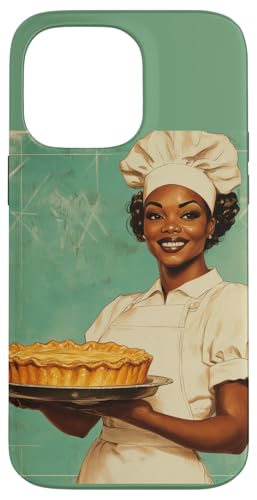 Pinup-Poster, Motiv: Mädchen hält einen Kuchen, Retro-Bäcker Hülle für iPhone 14 Pro Max Pinup-Poster, Motiv: Mädchen hält einen Kuchen, Retro-Bäcker Hülle für iPhone 14 Pro Max von Retro Pinup Chef Art For Food Lovers DonaOnca