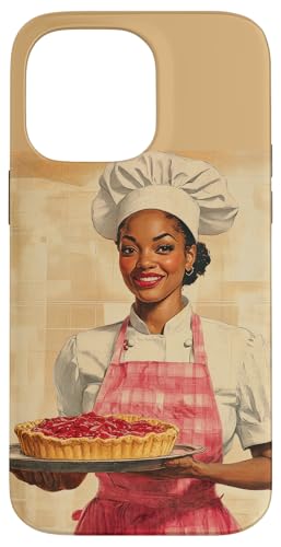 Pinup-Poster, Motiv: Mädchen hält einen Kuchen, Retro-Bäcker Hülle für iPhone 14 Pro Max Pinup-Poster, Motiv: Mädchen hält einen Kuchen, Retro-Bäcker Hülle für iPhone 14 Pro Max von Retro Pinup Chef Art For Food Lovers DonaOnca
