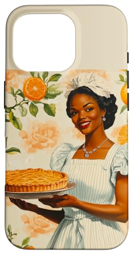 Pinup-Poster, Motiv: Mädchen hält einen Kuchen, Retro-Bäcker Hülle für iPhone 16 Pro Pinup-Poster, Motiv: Mädchen hält einen Kuchen, Retro-Bäcker Hülle für iPhone 16 Pro von Retro Pinup Chef Art For Food Lovers DonaOnca