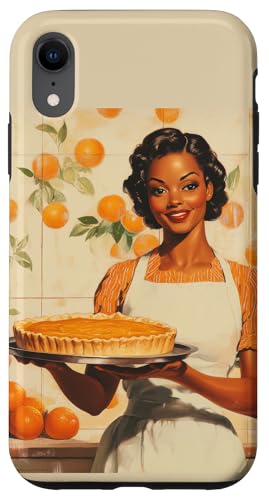 Pinup-Poster, Motiv: Mädchen hält einen Kuchen, Retro-Bäcker Hülle für iPhone XR Pinup-Poster, Motiv: Mädchen hält einen Kuchen, Retro-Bäcker Hülle für iPhone XR von Retro Pinup Chef Art For Food Lovers DonaOnca