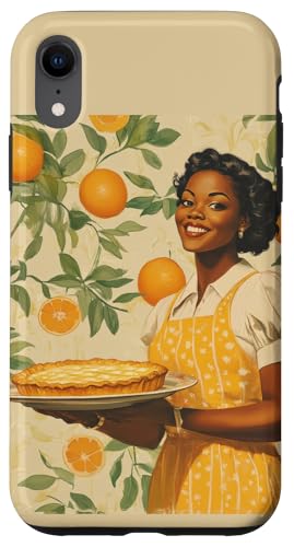 Pinup-Poster, Motiv: Mädchen hält einen Kuchen, Retro-Bäcker Hülle für iPhone XR Pinup-Poster, Motiv: Mädchen hält einen Kuchen, Retro-Bäcker Hülle für iPhone XR von Retro Pinup Chef Art For Food Lovers DonaOnca