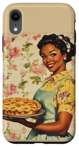 Pinup-Poster, Motiv: Mädchen hält einen Kuchen, Retro-Bäcker Hülle für iPhone XR Pinup-Poster, Motiv: Mädchen hält einen Kuchen, Retro-Bäcker Hülle für iPhone XR von Retro Pinup Chef Art For Food Lovers DonaOnca
