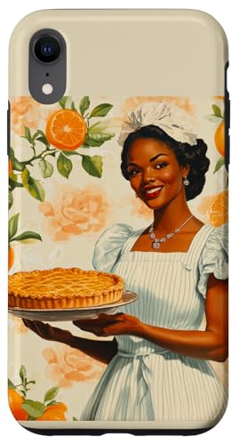 Pinup-Poster, Motiv: Mädchen hält einen Kuchen, Retro-Bäcker Hülle für iPhone XR Pinup-Poster, Motiv: Mädchen hält einen Kuchen, Retro-Bäcker Hülle für iPhone XR von Retro Pinup Chef Art For Food Lovers DonaOnca