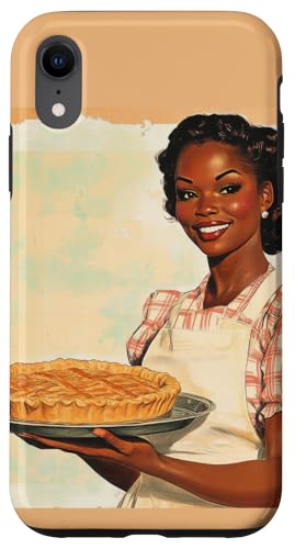 Pinup-Poster, Motiv: Mädchen hält einen Kuchen, Retro-Bäcker Hülle für iPhone XR Pinup-Poster, Motiv: Mädchen hält einen Kuchen, Retro-Bäcker Hülle für iPhone XR von Retro Pinup Chef Art For Food Lovers DonaOnca