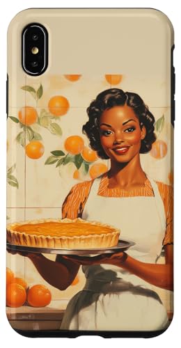 Pinup-Poster, Motiv: Mädchen hält einen Kuchen, Retro-Bäcker Hülle für iPhone XS Max Pinup-Poster, Motiv: Mädchen hält einen Kuchen, Retro-Bäcker Hülle für iPhone XS Max von Retro Pinup Chef Art For Food Lovers DonaOnca