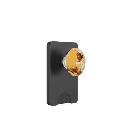 Pinup-Poster, Motiv: Mädchen hält einen Kuchen, Retro-Bäcker PopSockets PopWallet für MagSafe Pinup-Poster, Motiv: Mädchen hält einen Kuchen, Retro-Bäcker PopSockets PopWallet für MagSafe von Retro Pinup Chef Art For Food Lovers DonaOnca