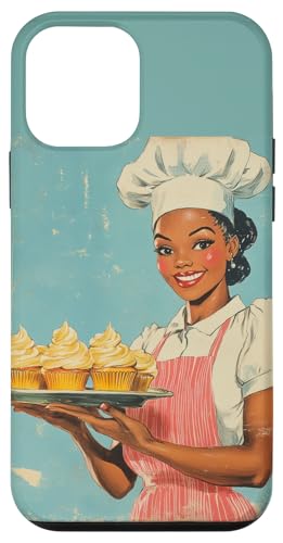 Pinup-Poster, Motiv: Mädchen mit Cupcakes, Retro-Bäcker Hülle für iPhone 12 mini Pinup-Poster, Motiv: Mädchen mit Cupcakes, Retro-Bäcker Hülle für iPhone 12 mini von Retro Pinup Chef Art For Food Lovers DonaOnca