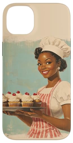Pinup-Poster, Motiv: Mädchen mit Cupcakes, Retro-Bäcker Hülle für iPhone 14 Plus Pinup-Poster, Motiv: Mädchen mit Cupcakes, Retro-Bäcker Hülle für iPhone 14 Plus von Retro Pinup Chef Art For Food Lovers DonaOnca