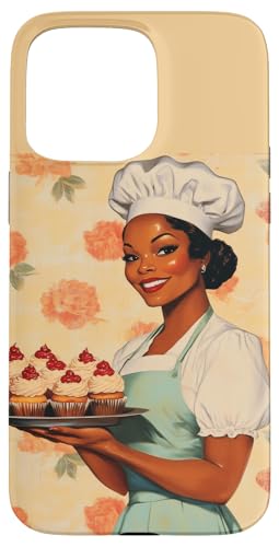 Pinup-Poster, Motiv: Mädchen mit Cupcakes, Retro-Bäcker Hülle für iPhone 15 Pro Max Pinup-Poster, Motiv: Mädchen mit Cupcakes, Retro-Bäcker Hülle für iPhone 15 Pro Max von Retro Pinup Chef Art For Food Lovers DonaOnca