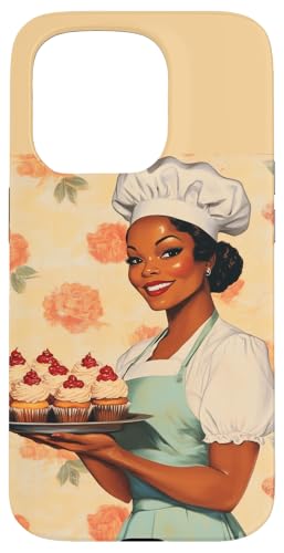Pinup-Poster, Motiv: Mädchen mit Cupcakes, Retro-Bäcker Hülle für iPhone 15 Pro Pinup-Poster, Motiv: Mädchen mit Cupcakes, Retro-Bäcker Hülle für iPhone 15 Pro von Retro Pinup Chef Art For Food Lovers DonaOnca