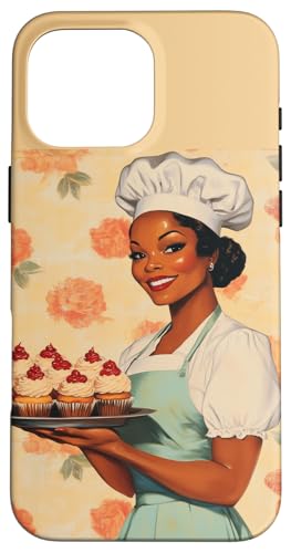Pinup-Poster, Motiv: Mädchen mit Cupcakes, Retro-Bäcker Hülle für iPhone 16 Pro Max Pinup-Poster, Motiv: Mädchen mit Cupcakes, Retro-Bäcker Hülle für iPhone 16 Pro Max von Retro Pinup Chef Art For Food Lovers DonaOnca