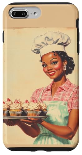 Pinup-Poster, Motiv: Mädchen mit Cupcakes, Retro-Bäcker Hülle für iPhone 7 Plus/8 Plus Pinup-Poster, Motiv: Mädchen mit Cupcakes, Retro-Bäcker Hülle für iPhone 7 Plus/8 Plus von Retro Pinup Chef Art For Food Lovers DonaOnca