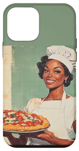 Pinup-Poster, Motiv: Mädchen mit Pizza, Retro-Koch Hülle für iPhone 12 mini Pinup-Poster, Motiv: Mädchen mit Pizza, Retro-Koch Hülle für iPhone 12 mini von Retro Pinup Chef Art For Food Lovers DonaOnca
