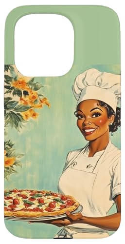 Pinup-Poster, Motiv: Mädchen mit Pizza, Retro-Koch Hülle für iPhone 15 Pro Pinup-Poster, Motiv: Mädchen mit Pizza, Retro-Koch Hülle für iPhone 15 Pro von Retro Pinup Chef Art For Food Lovers DonaOnca