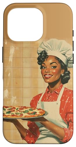 Pinup-Poster, Motiv: Mädchen mit Pizza, Retro-Koch Hülle für iPhone 16 Pro Pinup-Poster, Motiv: Mädchen mit Pizza, Retro-Koch Hülle für iPhone 16 Pro von Retro Pinup Chef Art For Food Lovers DonaOnca