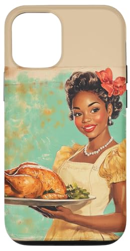 Pinup-Poster, Motiv: Mädchen mit geröstetem Huhn, Retro-Koch Hülle für iPhone 12/12 Pro Pinup-Poster, Motiv: Mädchen mit geröstetem Huhn, Retro-Koch Hülle für iPhone 12/12 Pro von Retro Pinup Chef Art For Food Lovers DonaOnca