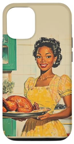 Pinup-Poster, Motiv: Mädchen mit geröstetem Huhn, Retro-Koch Hülle für iPhone 12/12 Pro Pinup-Poster, Motiv: Mädchen mit geröstetem Huhn, Retro-Koch Hülle für iPhone 12/12 Pro von Retro Pinup Chef Art For Food Lovers DonaOnca