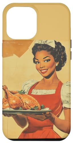 Pinup-Poster, Motiv: Mädchen mit geröstetem Huhn, Retro-Koch Hülle für iPhone 12 Pro Max Pinup-Poster, Motiv: Mädchen mit geröstetem Huhn, Retro-Koch Hülle für iPhone 12 Pro Max von Retro Pinup Chef Art For Food Lovers DonaOnca