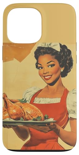 Pinup-Poster, Motiv: Mädchen mit geröstetem Huhn, Retro-Koch Hülle für iPhone 13 Pro Max Pinup-Poster, Motiv: Mädchen mit geröstetem Huhn, Retro-Koch Hülle für iPhone 13 Pro Max von Retro Pinup Chef Art For Food Lovers DonaOnca