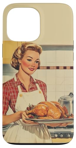 Pinup-Poster, Motiv: Mädchen mit geröstetem Huhn, Retro-Koch Hülle für iPhone 13 Pro Max Pinup-Poster, Motiv: Mädchen mit geröstetem Huhn, Retro-Koch Hülle für iPhone 13 Pro Max von Retro Pinup Chef Art For Food Lovers DonaOnca
