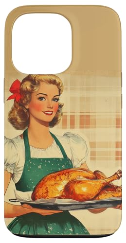 Pinup-Poster, Motiv: Mädchen mit geröstetem Huhn, Retro-Koch Hülle für iPhone 13 Pro Pinup-Poster, Motiv: Mädchen mit geröstetem Huhn, Retro-Koch Hülle für iPhone 13 Pro von Retro Pinup Chef Art For Food Lovers DonaOnca