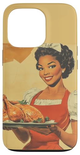 Pinup-Poster, Motiv: Mädchen mit geröstetem Huhn, Retro-Koch Hülle für iPhone 13 Pro Pinup-Poster, Motiv: Mädchen mit geröstetem Huhn, Retro-Koch Hülle für iPhone 13 Pro von Retro Pinup Chef Art For Food Lovers DonaOnca