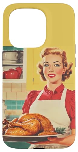 Pinup-Poster, Motiv: Mädchen mit geröstetem Huhn, Retro-Koch Hülle für iPhone 15 Pro Pinup-Poster, Motiv: Mädchen mit geröstetem Huhn, Retro-Koch Hülle für iPhone 15 Pro von Retro Pinup Chef Art For Food Lovers DonaOnca