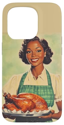 Pinup-Poster, Motiv: Mädchen mit geröstetem Huhn, Retro-Koch Hülle für iPhone 15 Pro Pinup-Poster, Motiv: Mädchen mit geröstetem Huhn, Retro-Koch Hülle für iPhone 15 Pro von Retro Pinup Chef Art For Food Lovers DonaOnca