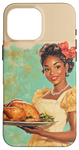 Pinup-Poster, Motiv: Mädchen mit geröstetem Huhn, Retro-Koch Hülle für iPhone 16 Pro Max Pinup-Poster, Motiv: Mädchen mit geröstetem Huhn, Retro-Koch Hülle für iPhone 16 Pro Max von Retro Pinup Chef Art For Food Lovers DonaOnca