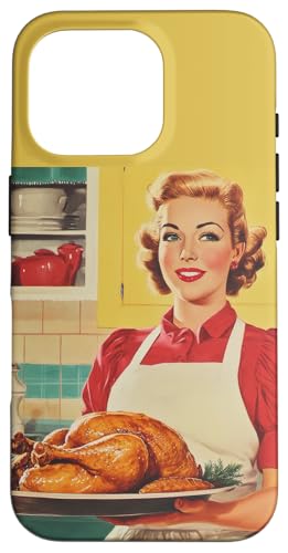 Pinup-Poster, Motiv: Mädchen mit geröstetem Huhn, Retro-Koch Hülle für iPhone 16 Pro Pinup-Poster, Motiv: Mädchen mit geröstetem Huhn, Retro-Koch Hülle für iPhone 16 Pro von Retro Pinup Chef Art For Food Lovers DonaOnca