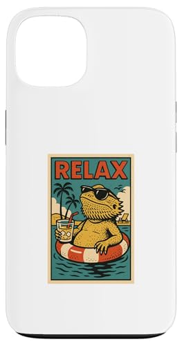 Bartdrache Relaxing Animal Vintage Relax Print Retro Hülle für iPhone 13 Bartdrache Relaxing Animal Vintage Relax Print Retro Hülle für iPhone 13 von Retro Relax Prints