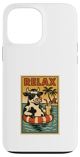 Kuh Relaxing Cute Animal Vintage Relax Print Retro Hülle für iPhone 13 Pro Max Kuh Relaxing Cute Animal Vintage Relax Print Retro Hülle für iPhone 13 Pro Max von Retro Relax Prints