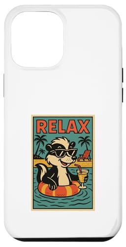 Stinktier Lustig Entspannend Niedlich Tier Vintage Relax Print Retro Hülle für iPhone 12 Pro Max Stinktier Lustig Entspannend Niedlich Tier Vintage Relax Print Retro Hülle für iPhone 12 Pro Max von Retro Relax Prints