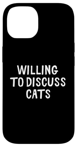Lustig, Katzen zu diskutieren Hülle für iPhone 14 Lustig, Katzen zu diskutieren Hülle für iPhone 14 von Retro Sarcastic Apparel Gifts