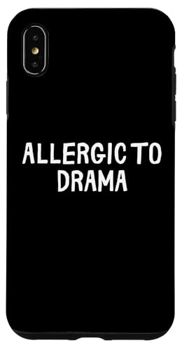 Lustig, allergisch gegen Drama Hülle für iPhone XS Max Lustig, allergisch gegen Drama Hülle für iPhone XS Max von Retro Sarcastic Apparel Gifts