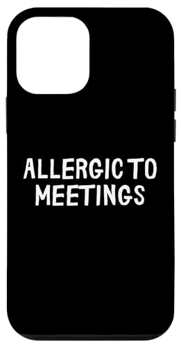 Lustig, allergisch gegen Meetings Hülle für iPhone 12 mini Lustig, allergisch gegen Meetings Hülle für iPhone 12 mini von Retro Sarcastic Apparel Gifts