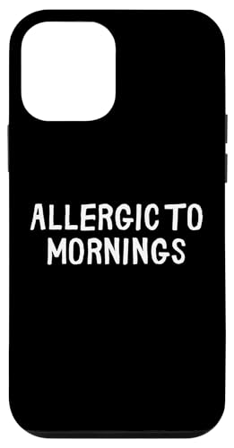 Lustig, allergisch gegen Morgen Hülle für iPhone 12 mini Lustig, allergisch gegen Morgen Hülle für iPhone 12 mini von Retro Sarcastic Apparel Gifts