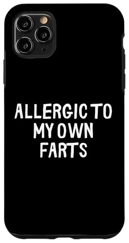 Lustig, allergisch gegen meine eigenen Fürze Hülle für iPhone 11 Pro Max Lustig, allergisch gegen meine eigenen Fürze Hülle für iPhone 11 Pro Max von Retro Sarcastic Apparel Gifts