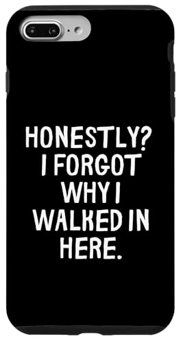 Lustig, ehrlich gesagt, ich habe vergessen, warum ich hier reingekommen bin Hülle für iPhone 7 Plus/8 Plus von Retro Sarcastic Apparel Gifts