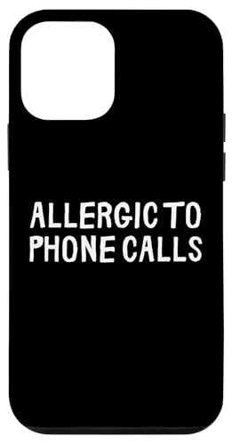 Lustig allergisch gegen Telefonanrufe Hülle für iPhone 12 mini Lustig allergisch gegen Telefonanrufe Hülle für iPhone 12 mini von Retro Sarcastic Apparel Gifts