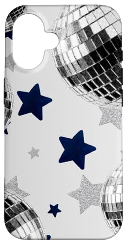 Hülle für iPhone 16 Retro Star & Discokugel ästhetisch 70er 80er Jahre von Retro Star & Disco Ball