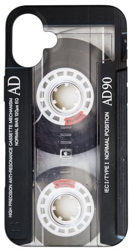 Vintage Musik Audio Kassette Retro 90er 80er 70er 60er Jahre Hülle für iPhone 16 Plus Vintage Musik Audio Kassette Retro 90er 80er 70er 60er Jahre Hülle für iPhone 16 Plus von Retro Style Old Tape Cassette Analog Type Case