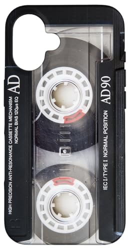 Vintage Musik Audio Kassette Retro 90er 80er 70er 60er Jahre Hülle für iPhone 16 Vintage Musik Audio Kassette Retro 90er 80er 70er 60er Jahre Hülle für iPhone 16 von Retro Style Old Tape Cassette Analog Type Case