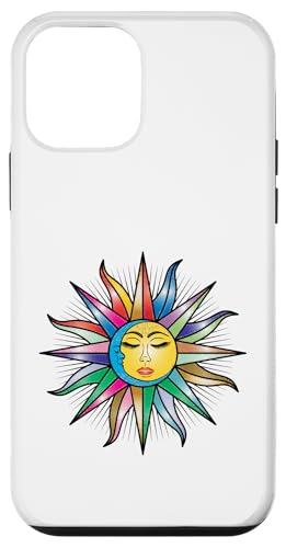 Mystic Sun & Moon Woman Mystischer ästhetischer Regenbogen Hülle für iPhone 12 mini Mystic Sun & Moon Woman Mystischer ästhetischer Regenbogen Hülle für iPhone 12 mini von Retro Sun Tees