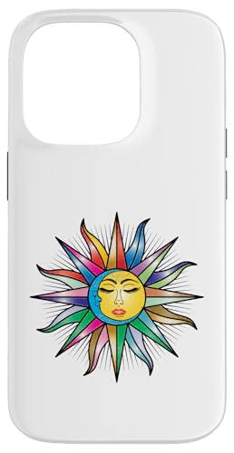 Mystic Sun & Moon Woman Mystischer ästhetischer Regenbogen Hülle für iPhone 14 Pro Mystic Sun & Moon Woman Mystischer ästhetischer Regenbogen Hülle für iPhone 14 Pro von Retro Sun Tees