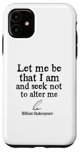 Shakespeare Zitat Much Ado About Nothing Englische Literatur Hülle für iPhone 11 Shakespeare Zitat Much Ado About Nothing Englische Literatur Hülle für iPhone 11 von Retro Sun Tees