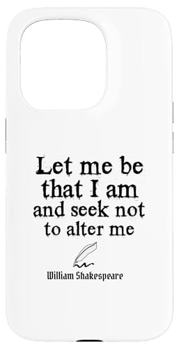 Shakespeare Zitat Much Ado About Nothing Englische Literatur Hülle für iPhone 15 Pro Shakespeare Zitat Much Ado About Nothing Englische Literatur Hülle für iPhone 15 Pro von Retro Sun Tees