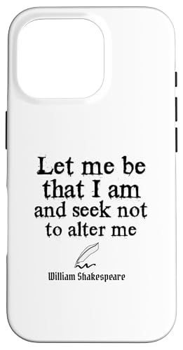 Shakespeare Zitat Much Ado About Nothing Englische Literatur Hülle für iPhone 16 Pro Shakespeare Zitat Much Ado About Nothing Englische Literatur Hülle für iPhone 16 Pro von Retro Sun Tees