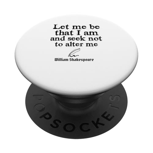 Shakespeare Zitat Much Ado About Nothing Englische Literatur PopSockets Klebender PopGrip Shakespeare Zitat Much Ado About Nothing Englische Literatur PopSockets Klebender PopGrip von Retro Sun Tees