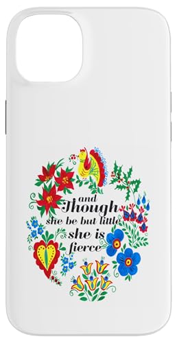 Shakespeare-Zitat "Though She Be But Little She Is Fiercee" Hülle für iPhone 14 Plus Shakespeare-Zitat "Though She Be But Little She Is Fiercee" Hülle für iPhone 14 Plus von Retro Sun Tees